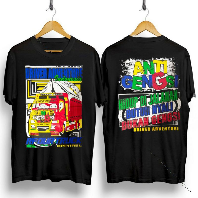 Kaos Distro Canter mania / kaos canter main / kaos Driver muda / kaos Truk / kaos driver truk