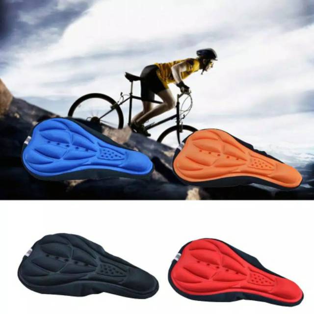 Sarung jok sepeda cover 3D sadel sepeda bantalan jok sepeda MTB Road bike seli bike seat cover