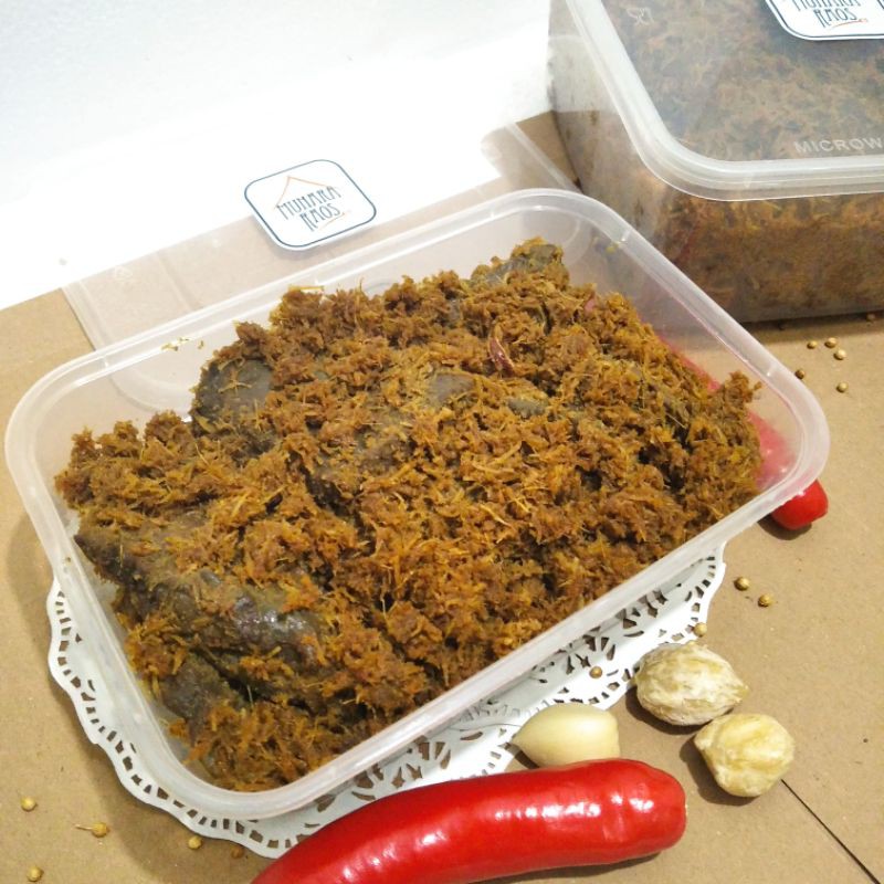 

GEPUK RAOS, Daging gepuk tanpa MSG 1/2kg