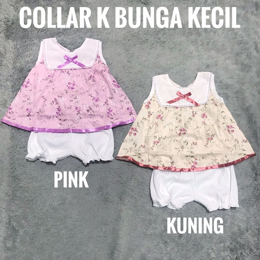 Dress + Celana Renda Bayi KATUN JEPANG