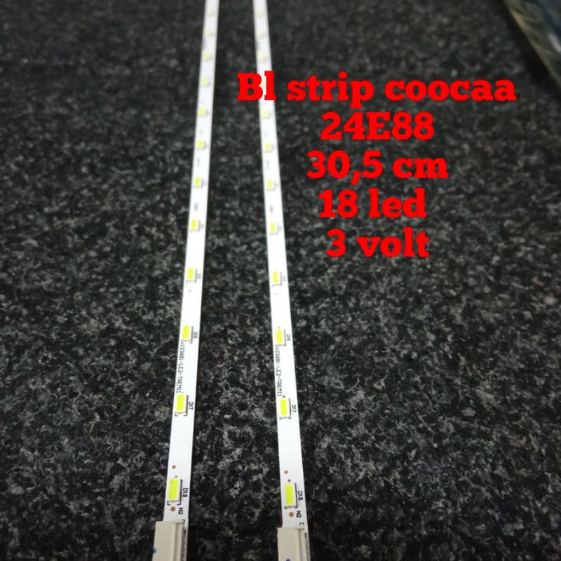 LAMPU BL BACKLIGHT BEKLED BEKLID STRIP TV LED COOCAA COCOA  24E88 BL COOCA 24"