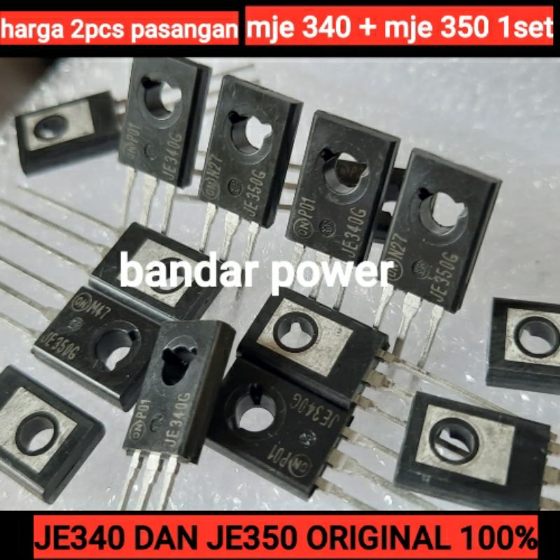 MJE340 & MJE350 ORI  2 PCS 1SET