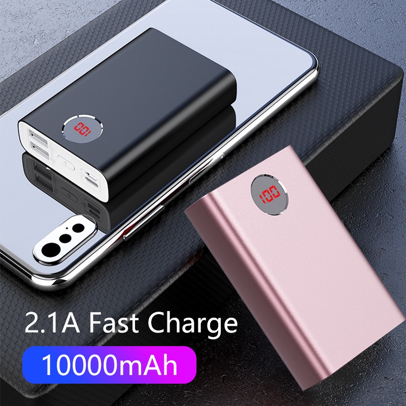 10500mAh Powerbank Indicator LCD Digital Display 2.1A Power Bank