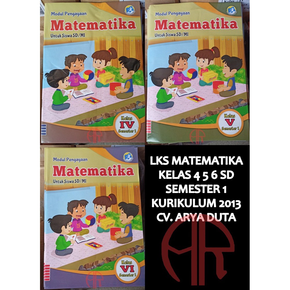 .:: LKS Matematika Kelas 4 5 6 SD - Semester 1 - Kurikulum 2013 ::.
