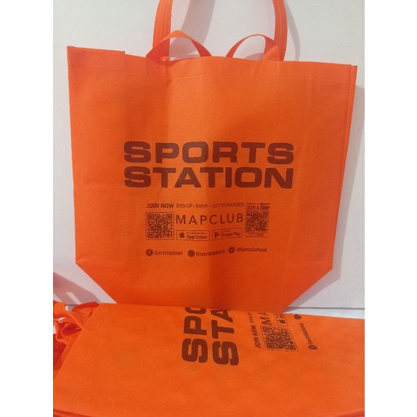 shopping bag sports station