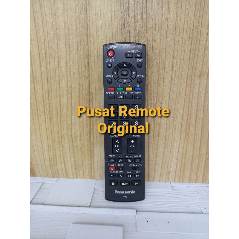 REMOTE REMOT TV PANASONIC LCD LED VIERA LINK ORIGINAL ASLI