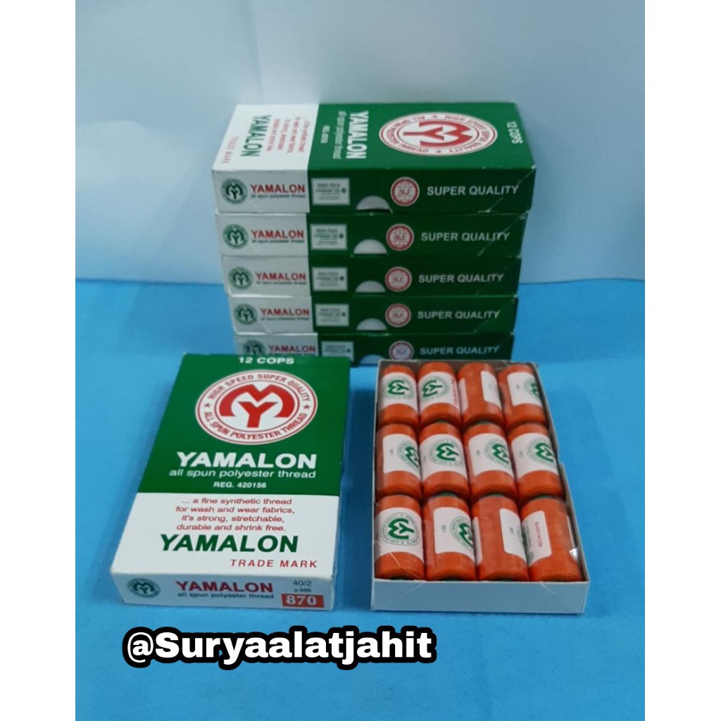 Benang Yamalon 500y (1wrn@1lsn) =rp.23.000/12pcs