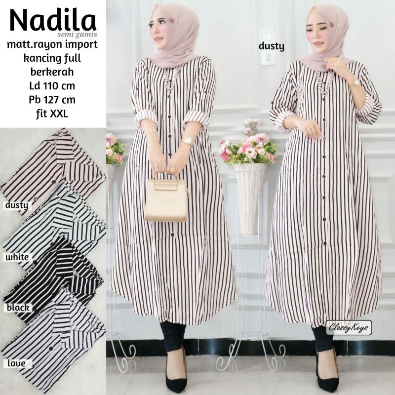 Nadila tunik ori classykeys only lave