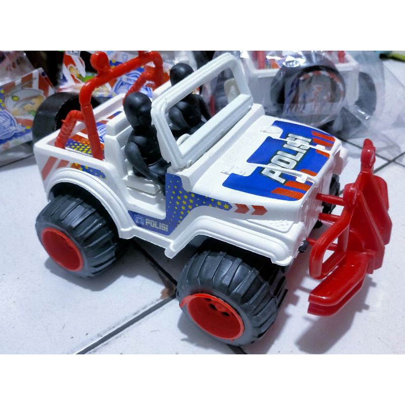 

Obral Murah.... Mainan Mobil Anak2 Jeep Polisi Jumbo