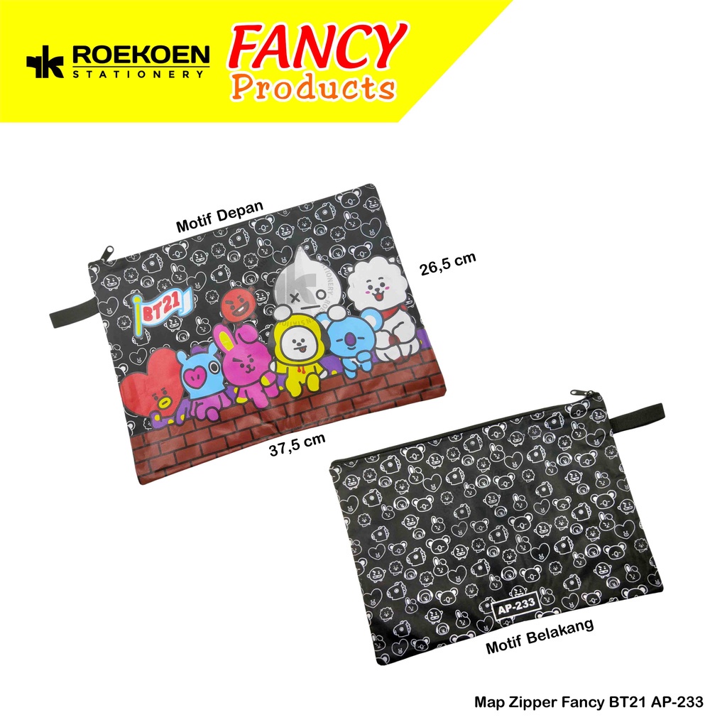 

Zipper Bag Fancy BT21 AP-233