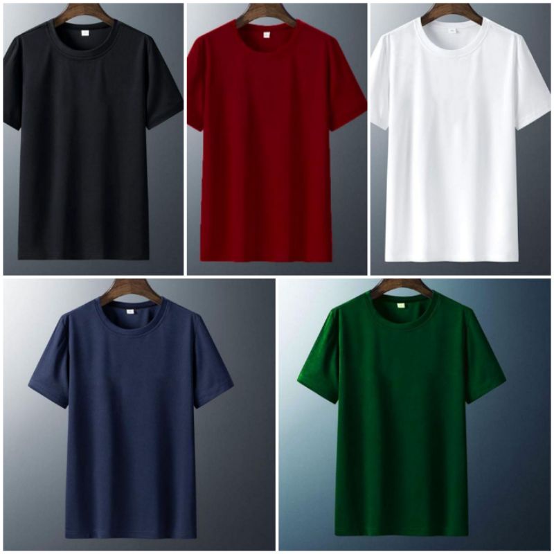 KAOS POLOS COWOK|KAOS POLOS|KAOS OBLONG