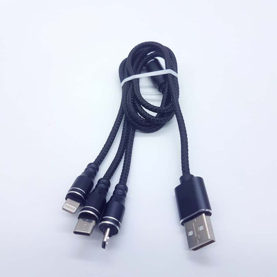 Fashion Cable Kabel 3 In 1 Universal / Kabel Data Multi Fungsi