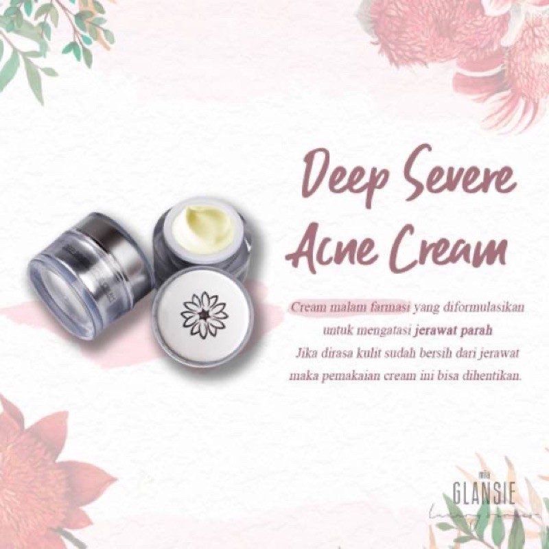 DEEP  SEVERE ACNE MIA GLANSIE
