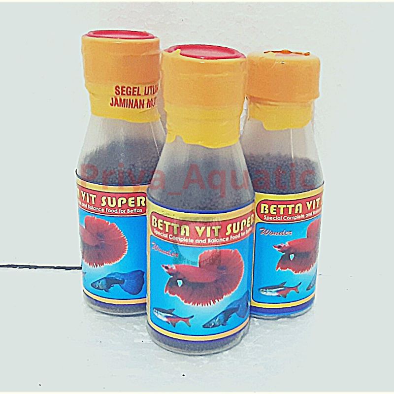 

Pellet Ikan halus BETTA VITPakan Ikan Cupang Guppy Tropical Fish Hias BETTA VIT