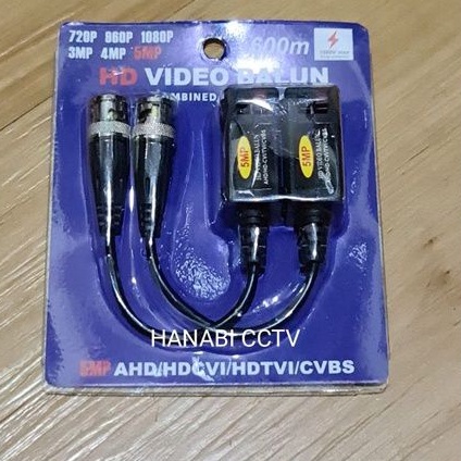 Video Balun CCTV 2MP 5MP