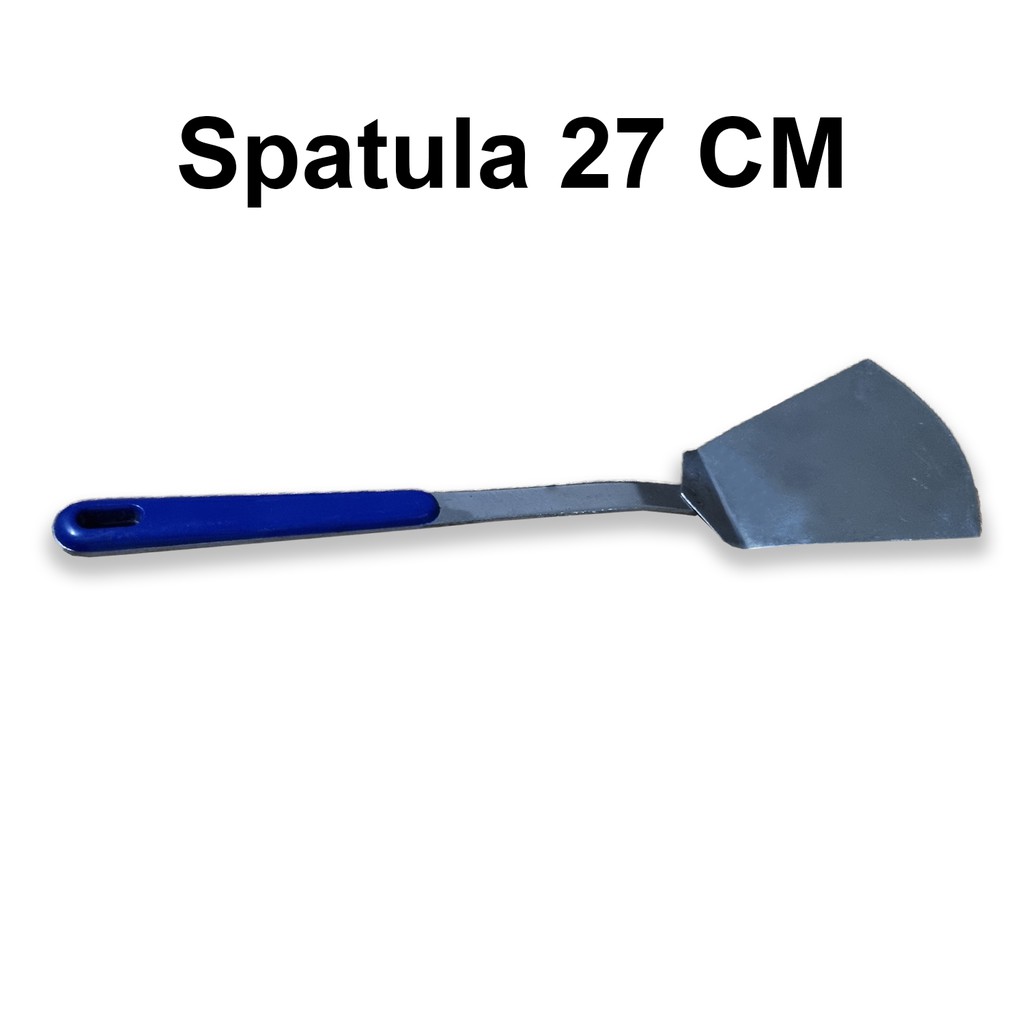 Spatula Stainless Steel Sutil Masak Anti Karat Tebal Stainles Stainlis Sodet Susuk Pengaduk Masak