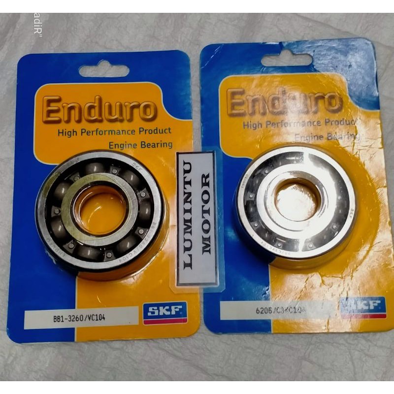 Laher Bearing Kruk As Racing Ninja set kanan kiri Ninja R Rr150 SKF Enduro