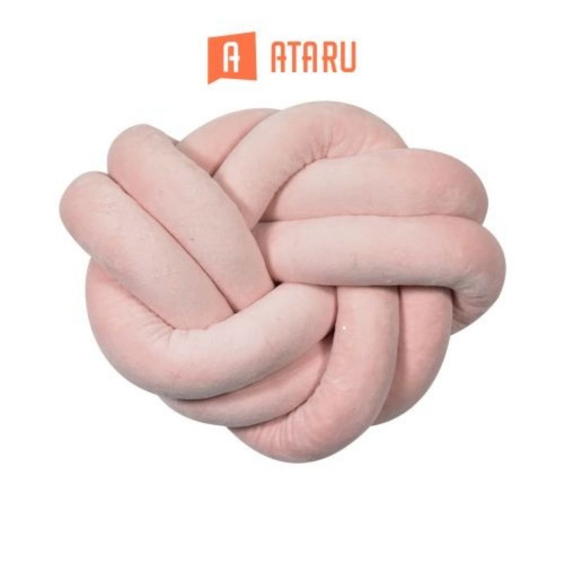 Bantal Knot / Bantal Sofa Simpul Knot Pillow / Knot Cushion Ataru Ace Hardware - Pink