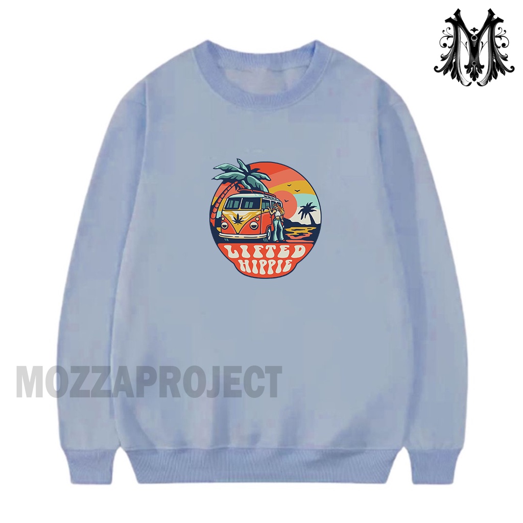 SWEATER CREWNECK UNISEX MODS LIFTED HIPPIE