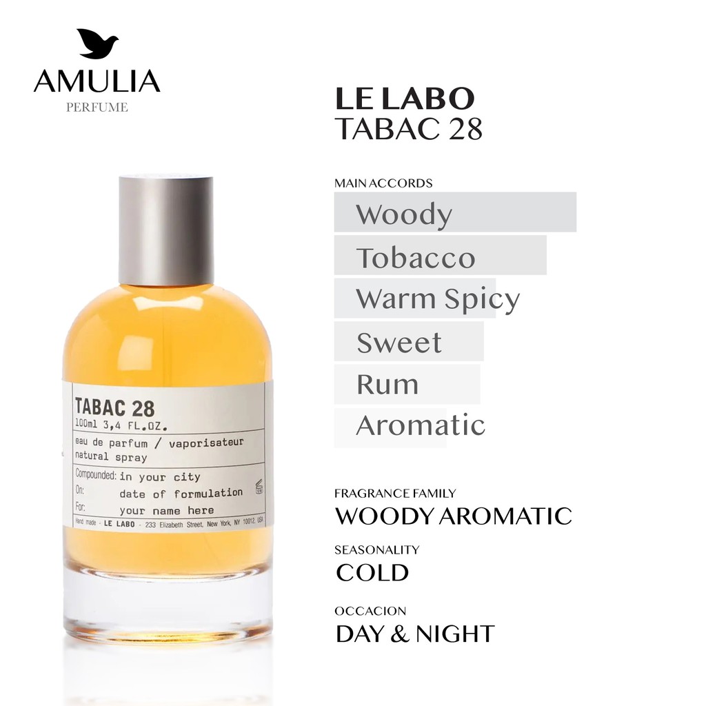 LELABO ルラボ TABAC28 15ml - ユニセックス