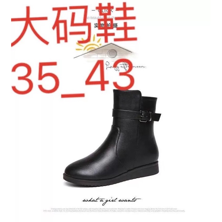 SEPATU BOOTS IMPORT PRIA WANITA KOREA BTS BRITISH BIG SIZE 41 42 43