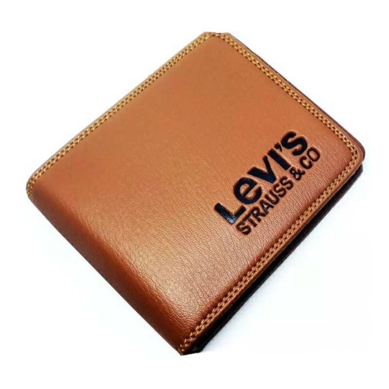 Dompet Lipat Kulit PU LEATHER PREMIUM Dompet Pria Dompet Lipat Dua Dompet Fashion