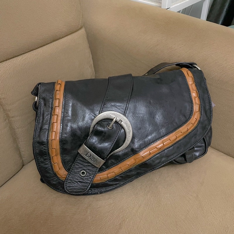 PRELOVED CR DIOR GAUCHO BAG