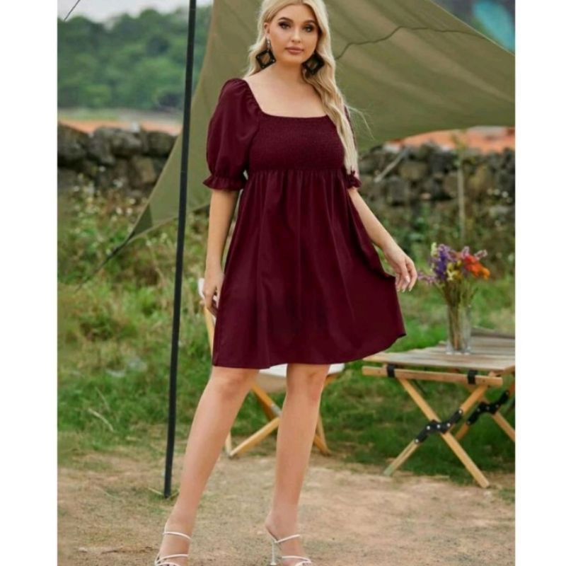 DRES JUMBO SABRINA/DRES BIG SIZE/MILA DRES