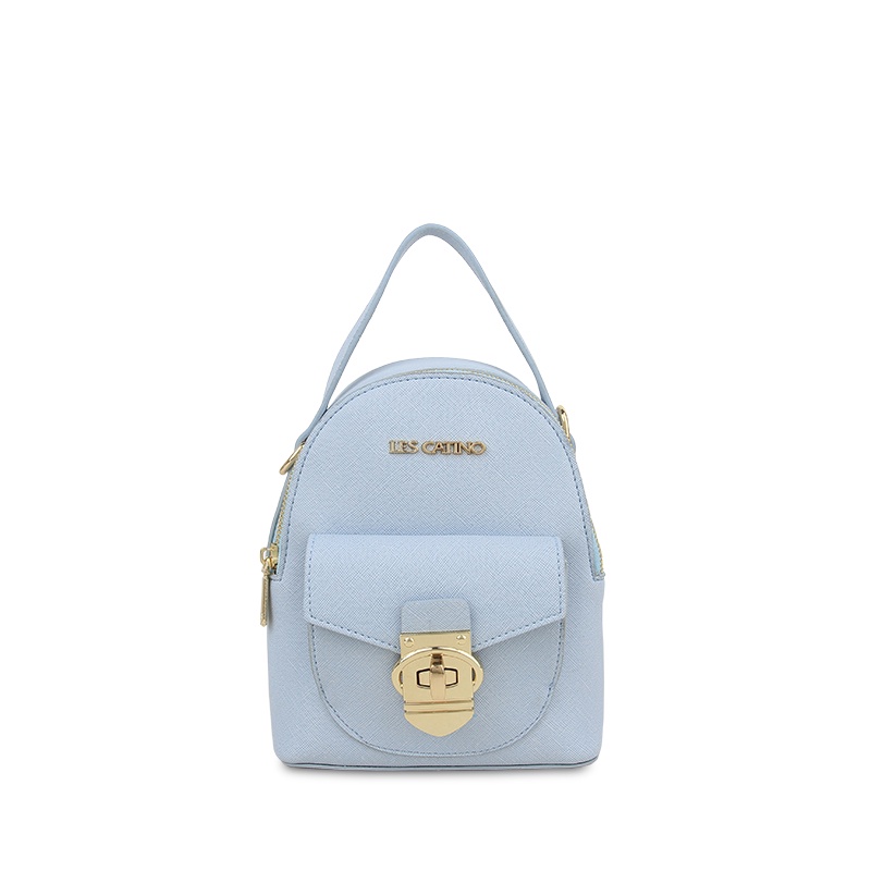 Tas Selempang Les Catino Columbia Mini Backpack-Baby Blue
