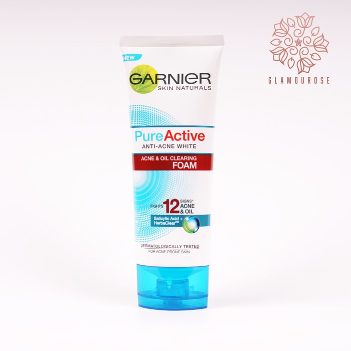 ❤️Glamouroseshop❤️ Garnier Pure Active Anti Acne &amp; Oil Clearing Foam 100 ml