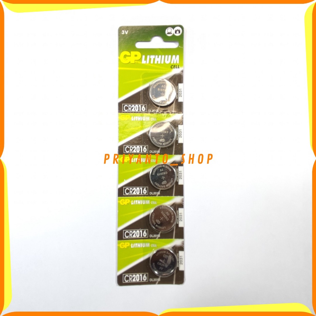 Batu Battery Baterai lithium 3V CR2016 CR 2016 Kualitas Bagus