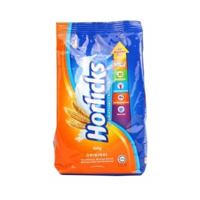 

#HANDCARRY Horlicks Malt Drink Refill 400g - UFOHCR1811