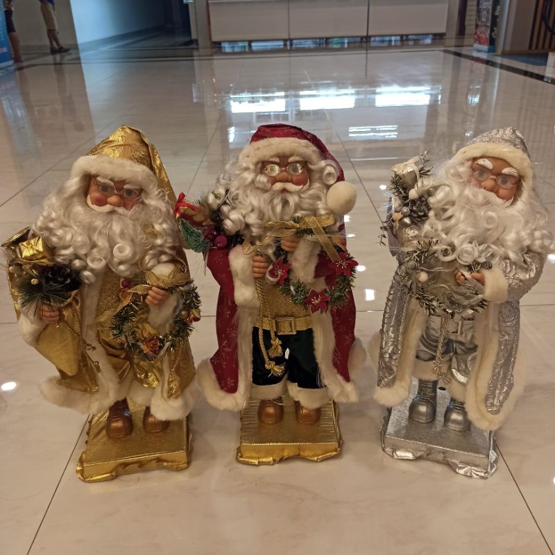 Pajangan Sinterklas / Ornamen Natal Santa / Souvenir Natal / Dekorasi Natal