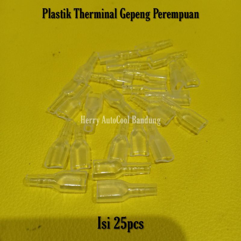 Plastik Therminal Gepeng Perempuan Isi 25pcs