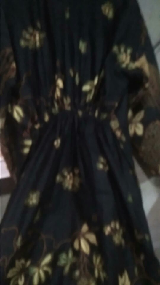 Ms Gamis Batik Sriwedari Maxi Bumil/busui Katun Sogan Allsize & Jumbo