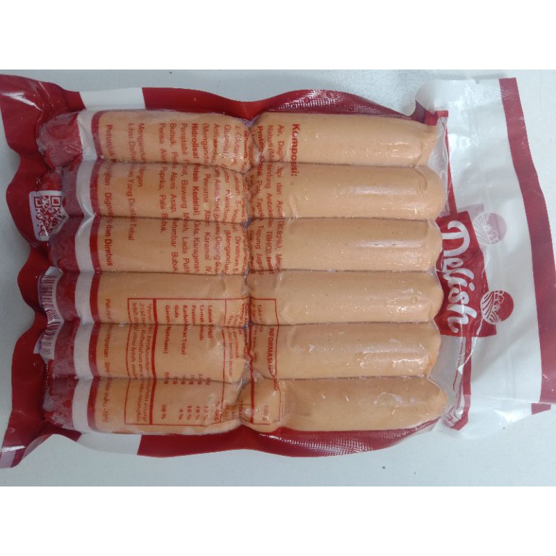 Sosis Bratwurst Original/Sosis Bakar/Sosis Jumbo/Sosis Sapi/Sosis Bakar Vigo