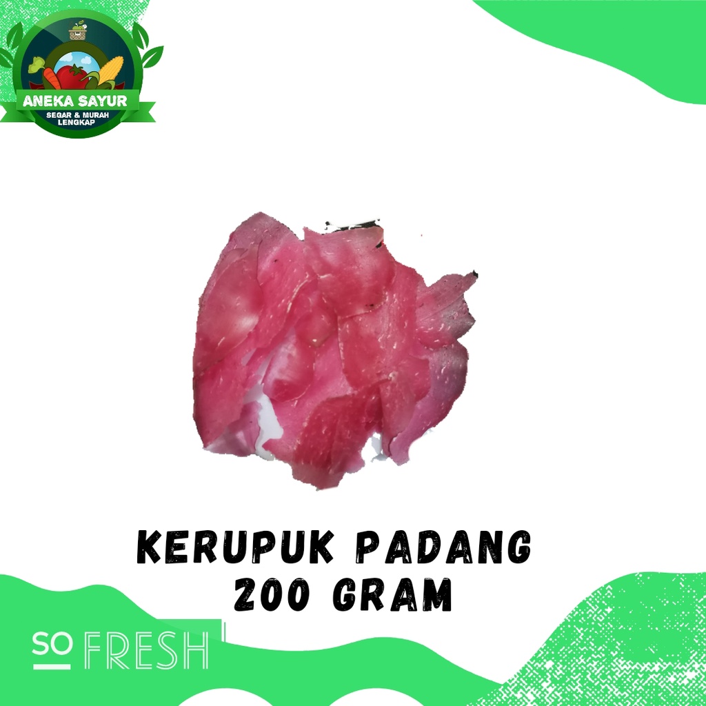 

Kerupuk Merah Padang