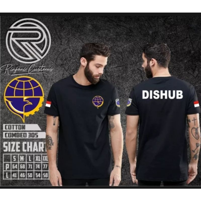 KAOS DISHUB-KAOS DISHUB TANGAN PANJANG-KAOS DISHIB TANGAN PENDEK GRATIS NAMA DAN MASKER