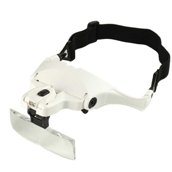 

[COD] Kacamata Pembesar Service 5x Magnifier 2 LED Dengan Varian Lensa BOOM SALE Kode 287