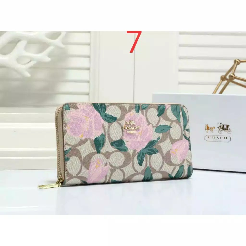 DOMPET WANITA COAACH PANJANG MOTIF-MOTIF ( NO BOX ) #196