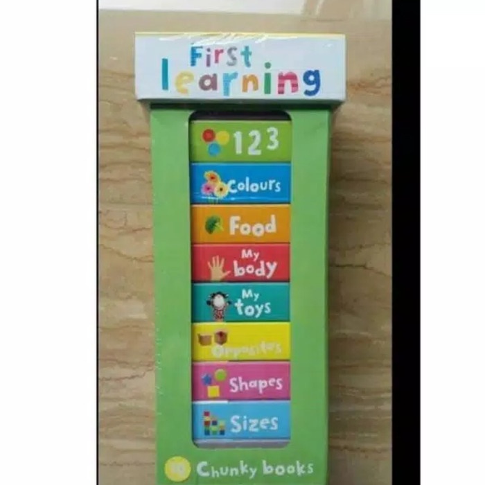 Book Tower First Learning (Includes 10 Board Books)