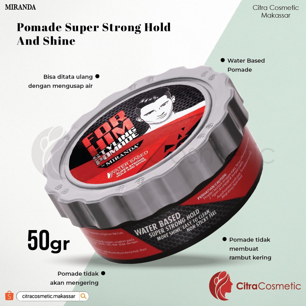 Miranda Pomade 50 Gr Series