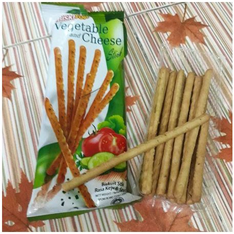 

Biskitop Vegetables and Vheese Cemilan Instan Biskuit