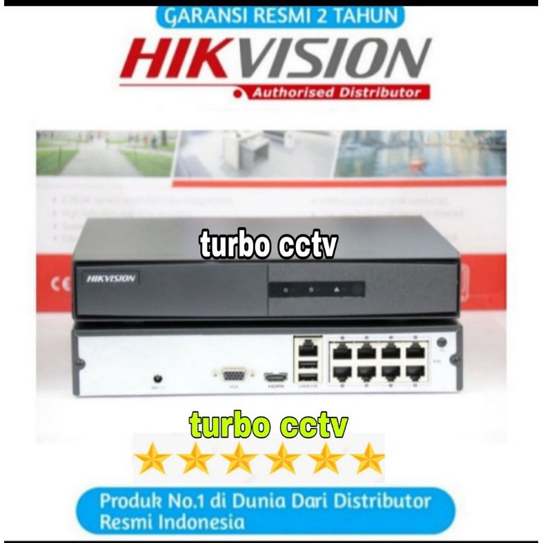 DS-7108NI-Q1 /8P/M NVR HIKVISION 8CH POE 1SATA