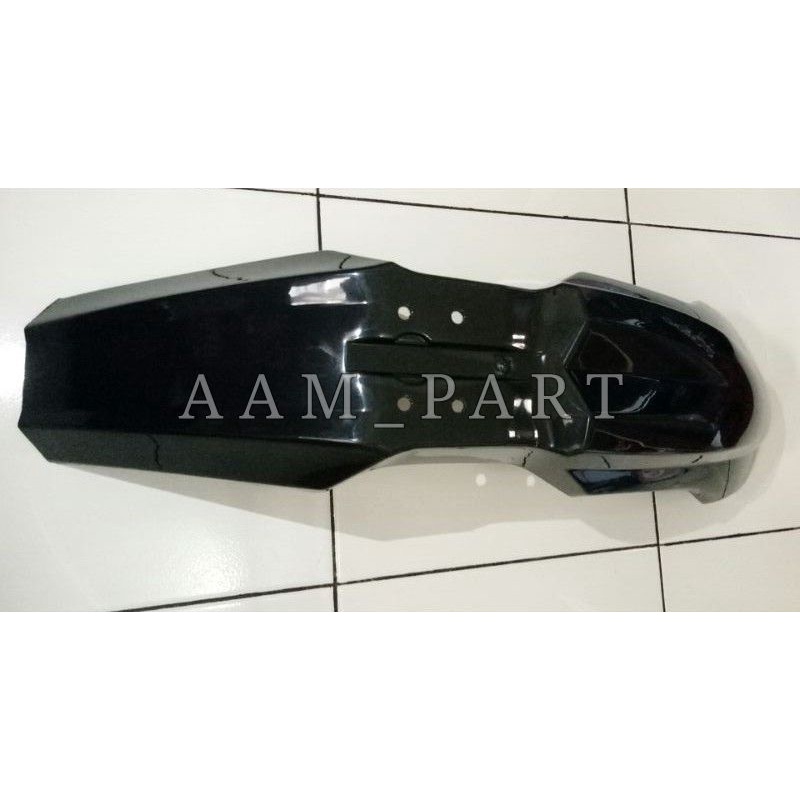 SPAKBOR SLEBOR DEPAN COVER BODY FRONT KAWASAKI KLX 150 PNP KLX 150 S TRAIL SUPERMOTO HITAM & PUTIH