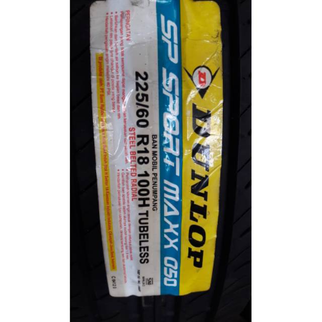 Ban Dunlop 225/60 R18 SPMAXX050