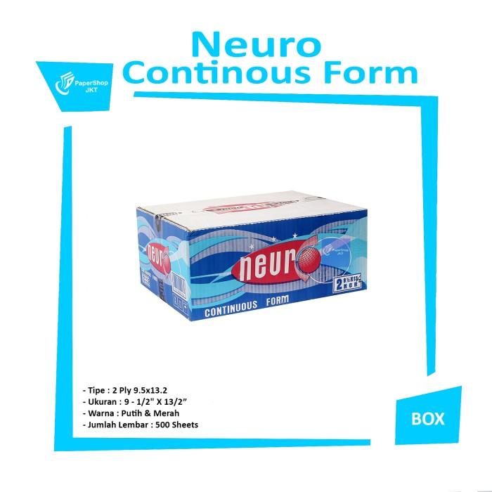 

Nelia90.Diskon Continous Form 91/2 X 13/2 2 Ply ( Folio/2 ) Neuro Ncr / Kertas Komputer