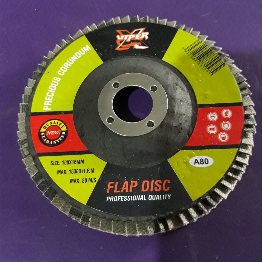 FLAP DISC A80 /AMPLAS SUSUN / MATA GERINDA AMPLAS BESI
