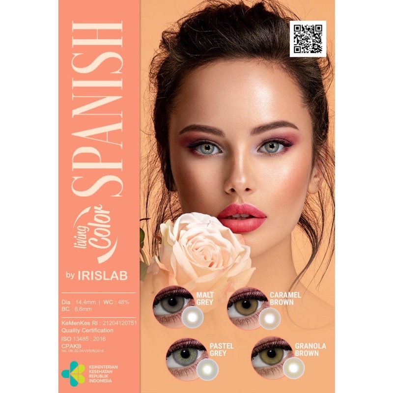 Softlens SPANISH 14,4 MM Normal By Irislab / Soflen Spanish / Spanish By Iris Lab