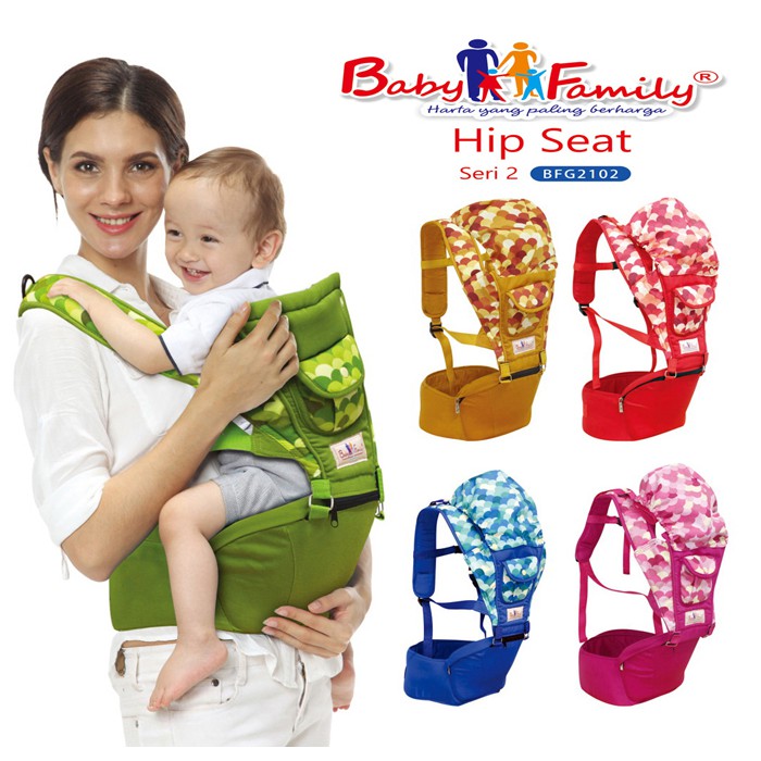 Gendongan Bayi Depan Hipseat Hip Seat Baby Scots Baby Family BFG2102